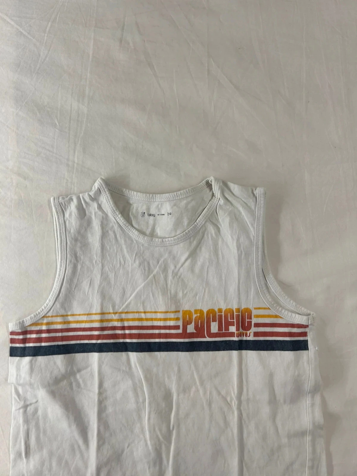 Gémo white tank top – photo 4
